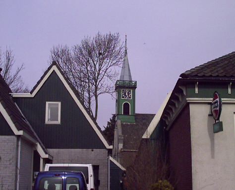 De kerk in Wormer