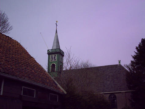 De kerk in Wormer